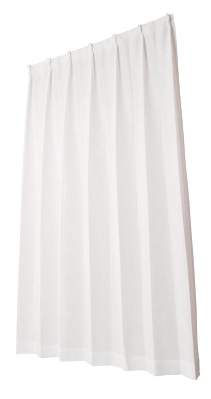 ユニベール ミラーレースカーテン フロストレース ホワイト 幅100 2枚組