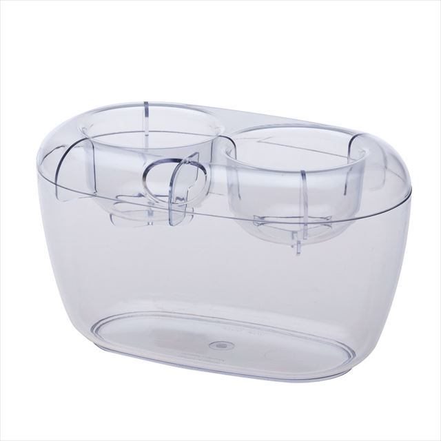 球根水栽培容器ベースダブル 【ヒヤシンス】【クロッカス】【栽培】【球根】のサムネイル