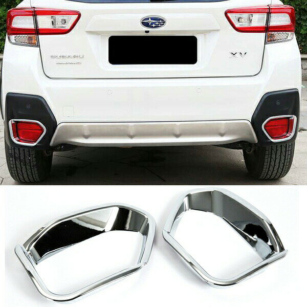 【12/1限定ポイント5倍！】 リフレクターガーニッシュ 左右 セット GT3 GT7 XV GT系 リア リフレクター エクステリア ドレスアップ エアロ カスタムパーツ リアフォグライト アクセサリー メッキ SUBARU スバル 外装 パーツ