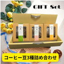 コーヒーギフト 3種詰め合わせ 人気のゲイシャ含むセット(生豆時100g×3)