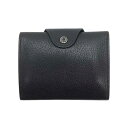 HERMES エルメス イリアード コンパクト シェーブル ブラック パラジウム金具 コインケース カードケース 二つ折り 小銭入れ カード入れ ミニウォレット...