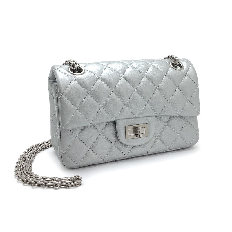 楽天市場】CHANEL 2.55(カラーシルバー)(レディースバッグ 楽天市場】CHANEL 2.55(カラーシルバー)(レディースバッグ