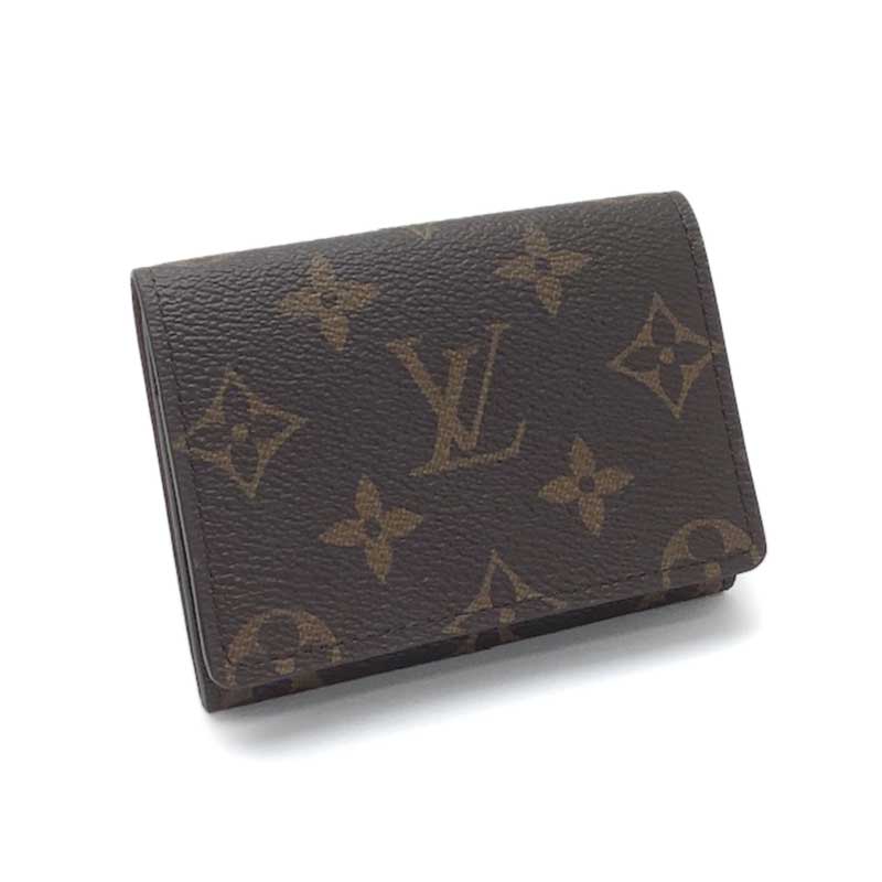 LOUIS VUITTON ルイ・ヴィトン カードケース アンヴェロップ・カルト ドゥ ヴィジット モノグラム M63801 コインケース 小銭入れ カード入れ 名刺入れ パスケース 【新品】のサムネイル