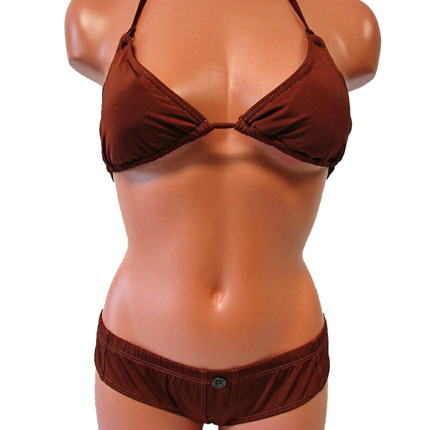 ディーゼル Diesel レディース ビキニ 水着 上下セット 上1&下S、上2&下M 中古 未使用品