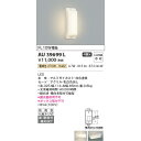 コイズミ エクステリアライト 防雨防湿型ブラケット FL10W相当 電球色 KAU39699L