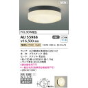コイズミ エクステリアライト 防雨防湿型シーリング FCL30W相当 KAU55988 電球色 軒下シーリング