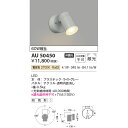 コイズミ エクステリアライト 防雨型スポットライト 60W相当 KAU50450 ライトグレー 電球色