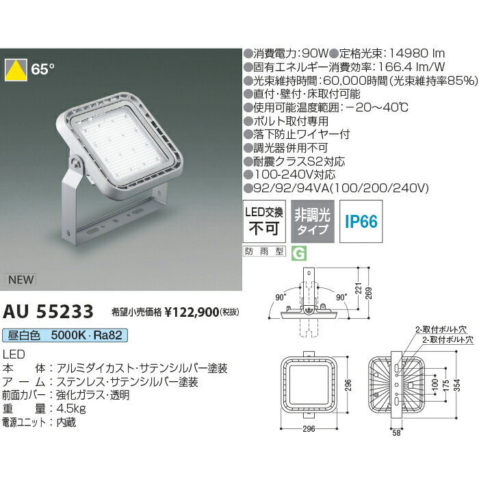 KOIZUMI  ɱ ѥϥѥ KAU55233 HID300W(HF 400W)