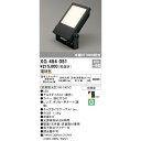 オーデリック 屋外用LED投光器 電球色 ブラック XG454051S 水銀灯700W相当