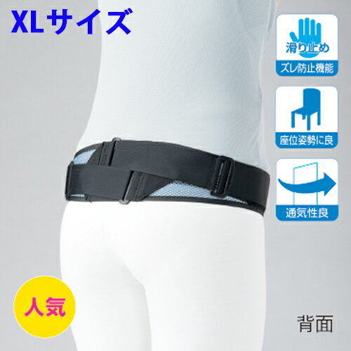 【送料無料】ダイヤ工業 骨盤用 腰コルセット バリアツイスト カラーメッシュタイプ XLサイズ 骨盤矯正 腰痛 骨盤矯正ベルト 全5色のサムネイル