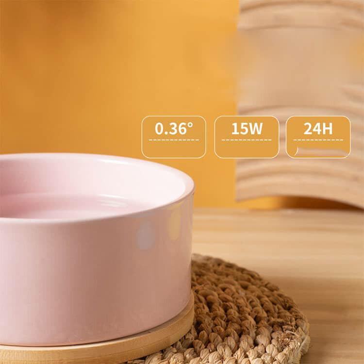 ペット用 加熱ボウル 加熱機能 水飲み器 ペット給水器 給水器 猫保温器 猫 温水 水 温め 猫 水 ヒーター ウォーマー 保温 給水器用ウォーマー ペット 犬 イヌ 猫 高齢猫 ネコ 温水器 恒温加熱 冬 350ml usb給電 セラミック製