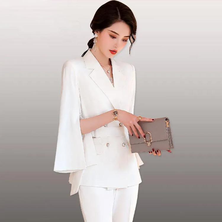 送料無料 パンツスーツ ママスーツ レディース スーツ セットアップ 大人 上品 ママ フォーマルスーツ 結婚式 母 面接 リクルート 事務服 卒業式 入学式 フォーマル 無地 韓国風 洗える OL ジャケット パンツ 通勤 フレア オシャレ