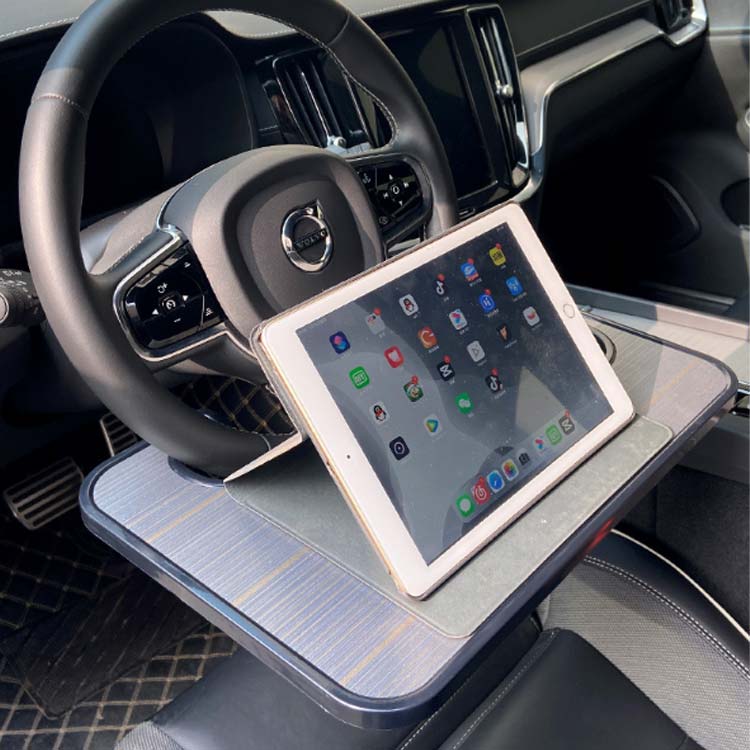 車載テーブル ドリンクホルダー 車 後部座席テーブル 折りたたみ ハンドル 車内 収納 ハンドルテーブル 車用トレイ 食事 マルチテーブル フロントテーブル 車中泊 車内泊 作業台 食事台 車内テーブル 飲み物 タブレット