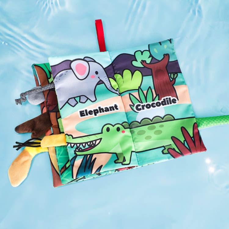 アニマル 絵本 7種 1歳 動物ソフトブック かしゃかしゃ 知育玩具 立体尻尾 おもちゃ 布絵本 カシャカシャ 洗える 0歳から ベビー カシャカシャ 2歳 赤ちゃん 男の子 女の子 布えほん 知育玩具 絵本 音の出る 洗濯 誕生日 出産祝い 3