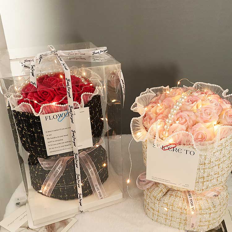 ソープフラワー 花束 造花 結婚祝い 出産祝 送別会 退職祝 母の日 枯れない花 お花...