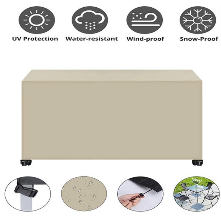 固定バックル付き 家具カバー 防水 大型 屋外 家具カバー UVカット ファニチャーカ...