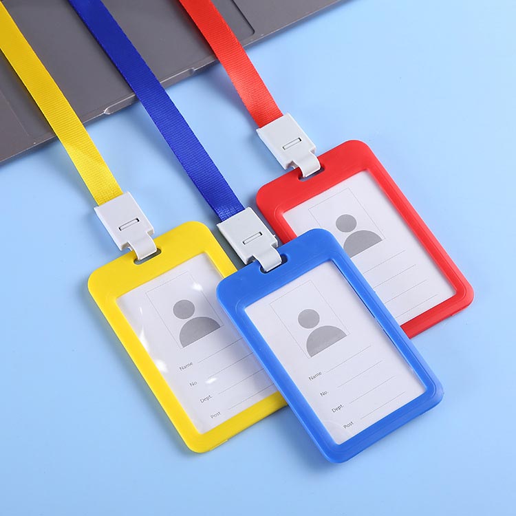 10個セット IDカードホルダー IDカードケース 縦型 横型 ネックストラップ付き パスケース 社員証入れ 身分証明書入れ 学生証入れ 定期入れ カードホルダー 首掛け カードキー IDケース IDホルダー 通勤 通学 会社 大学生 名刺 社員証ケース 送料無料 3