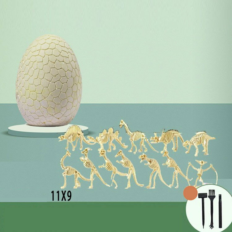発掘キット 化石 恐竜化石 実験キット 12匹 恐竜発掘キット 大恐竜卵 おもちゃ 恐竜標本 面白い 恐竜化石発掘 おままごとセット ごっこ遊び キッズ 子供会 誕生日 クリスマス ギフト プレゼント イベント お祭り 景品