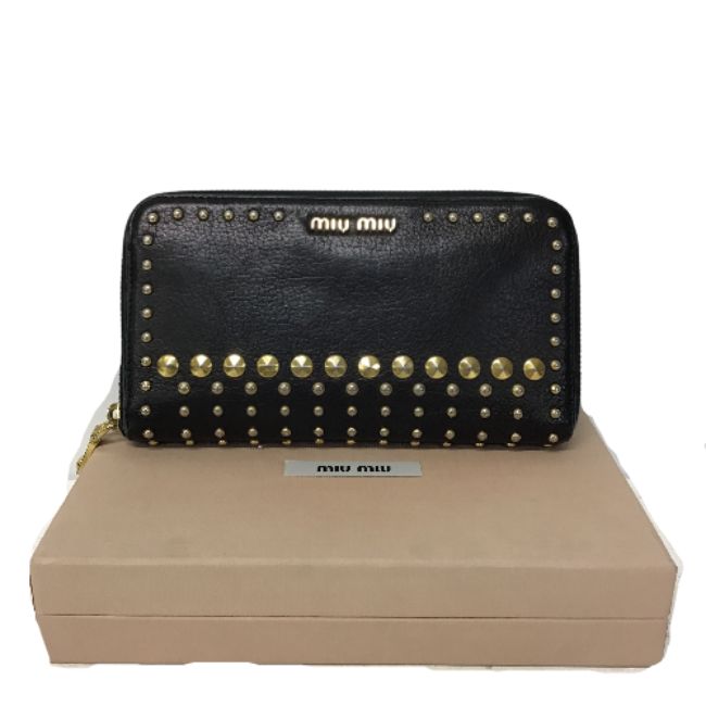楽天市場】miumiu スタッズ 財布の通販 楽天市場】miumiu スタッズ 財布の通販