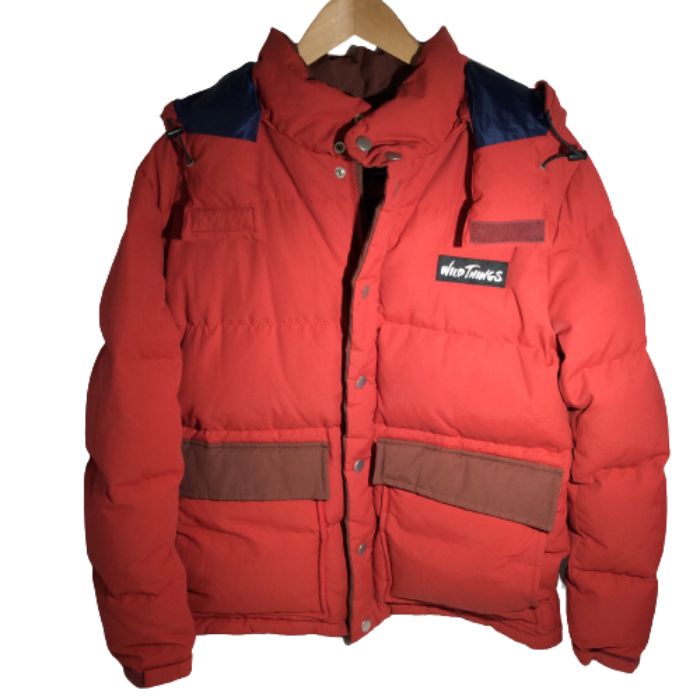 yÁzyYzWILDTHINGS ChVOX DOWN PARKA _Ep[J[ WPbg WT18201N RED TCYL