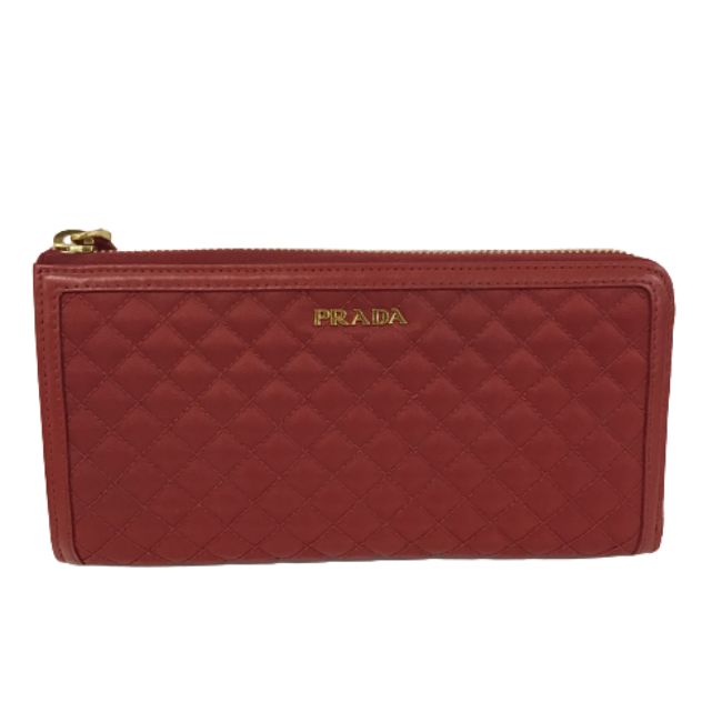 PRADA キルティング長財布 ボルドー 楽天市場】プラダ 長財布 キルティングの通販