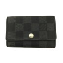 【併売品】【中古】【メンズ】【レディース】LOUIS VUITTON/ルイ・ヴィトン/ミュルティクレ6/キーケース/イニシャル入り/箱有り