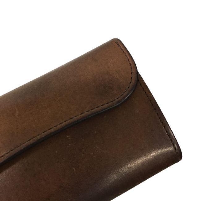 【中古】【メンズ】WILDSWANS ワイルドスワンズ english bridle イングリッシュブライドル 牛革 ブラウン サイズ