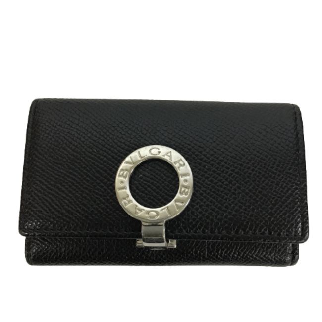 【併売】【中古】【メンズ】BVLGARI ブルガリ key case ブルガリマン　キーケース 6連キーケース 30422 ブラック サイズ