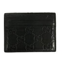 【併売品】【中古】【メンズ】GUCCI/グッチ/card case/カードケース/447948/ブラック
