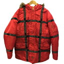 【中古】suprme シュプリーム Logo Tape N-3B Parka n-3b サイズM