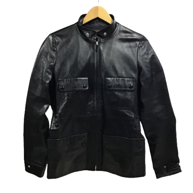 yzyÁzyYzLouis Vuitton CBg Lambskin leather jacket XL@U[WPbg WPbg ubN 40