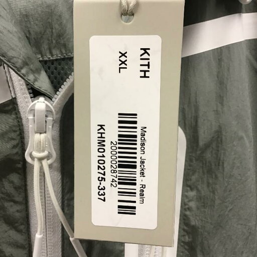 【中古】 【メンズ】 kith キス Madison Jacket 'Realm' KHM010275 グレー XXL