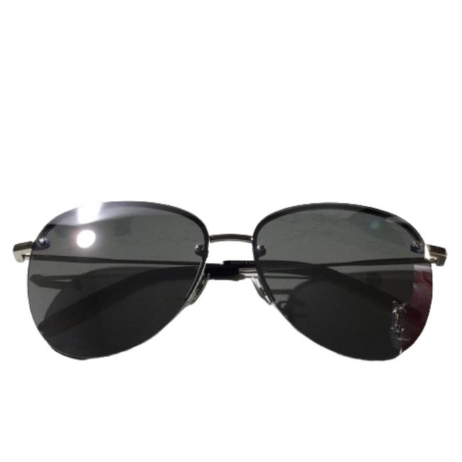 【併売品】【中古】【メンズ】Yves Saint Laurent イヴサンローラン sunglasses サングラス SL328/KM002シルバー