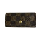 【併売】【中古】【レディース】Louis Vuitton ルイヴィトン Multicle 4 Damier Graphite ミュルティクレ4 ダミエ グラフィ...