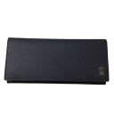 【併売】【中古】【メンズ】dunhill ダンヒル Flap walletフラップ長財布ブラック(4)
