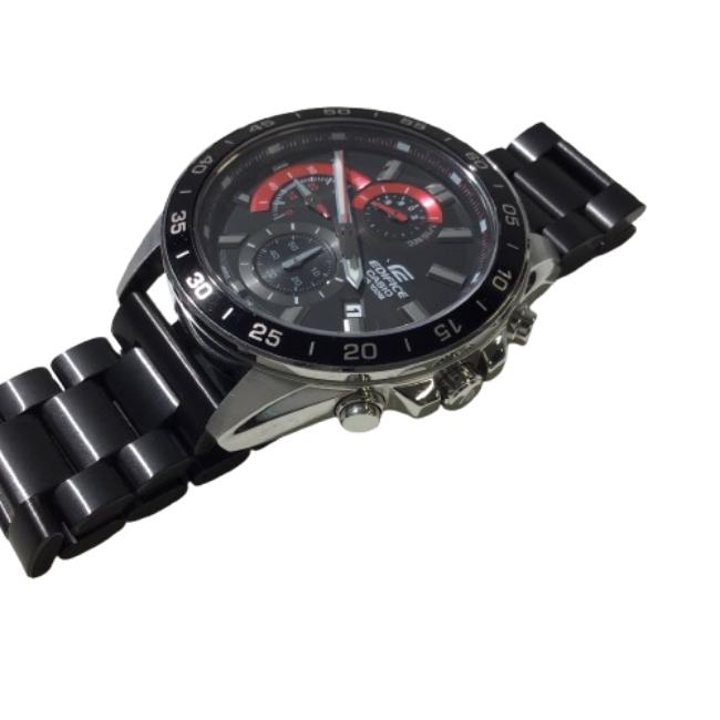 【併売】【中古】【メンズ】EFV-550　CASIO　EDIFICE 100m防水 クロノグラフ　腕時計　本体のみ