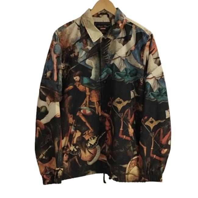 【併売】【中古】【メンズ】UnderCover×Supreme アンダーカバー シュプリーム ピーターブリューゲル コーチジャケット サイズMEDIUM