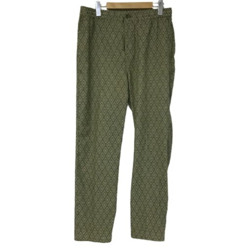 【中古】【メンズ】Stussy/STUSSY/ステューシー/総柄/パンツ/カラーパンツ/カーキ/グリーン系/サイズM