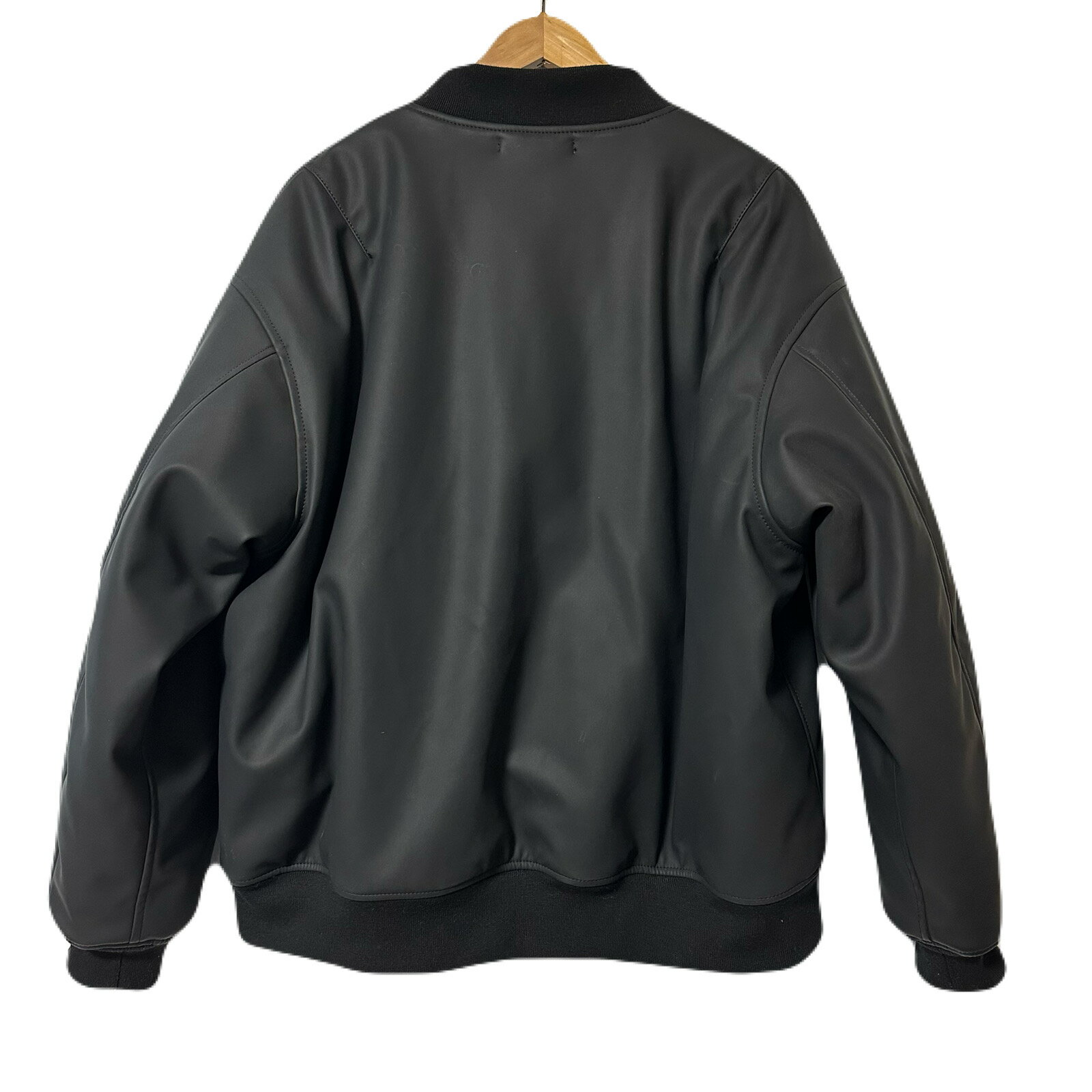 【併売】【中古】【メンズ】WTAPS ダブルタップス 21AW YT13 JACKET SYNTHETIC シンセティックレザー サイズ03 ブラック