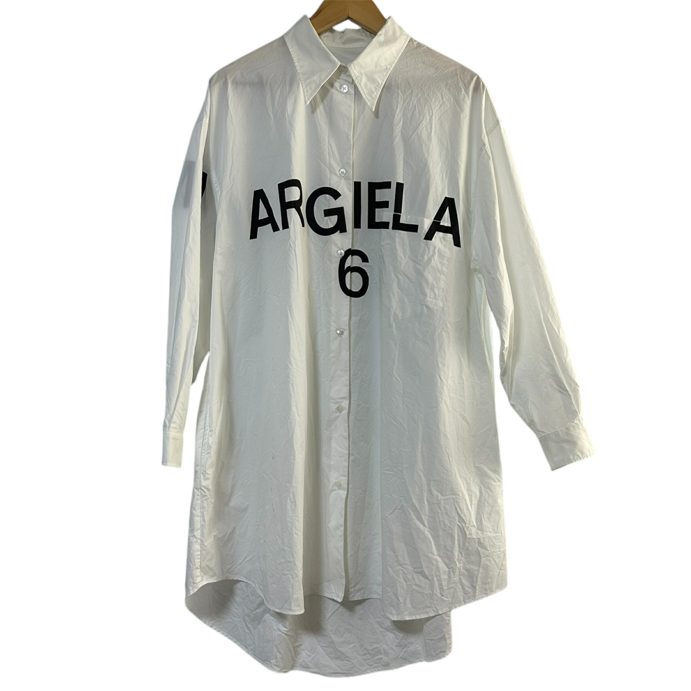 【中古】【レディース】MM6 エムエムシックス メゾンマルジェラ ワンピース Sサイズ ホワイトのサムネイル