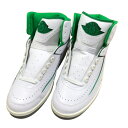 【併売】NIKE ナイキ AIR JORDAN 2 RETRO LUCKY GREEN エアージョーダン2レトロ ラッキーグリーン DR8884-103 グリーン 29cm メンズ