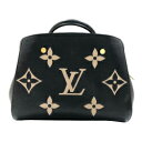 【併売】【中古】【レディース】LOUIS VUITTON ルイ ヴィトン モンテーニュBB モノグラム M45778 ブラック