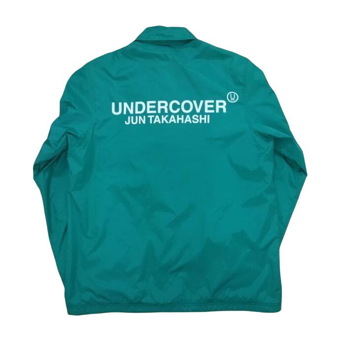 【併売品】【中古】【メンズ】UNDERCOVER アンダーカバー コーチ ジャケット ブルゾン ロゴ プリント UCQ9218 サイズ2