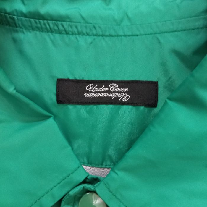 【併売品】【中古】【メンズ】UNDERCOVER アンダーカバー コーチ ジャケット ブルゾン ロゴ プリント UCQ9218 サイズ2