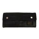 【併売品】 【中古】 【メンズ】PORTER ポーター FREE STYLE LONG WALLET ロングウォレット 長財布 ブラック 黒