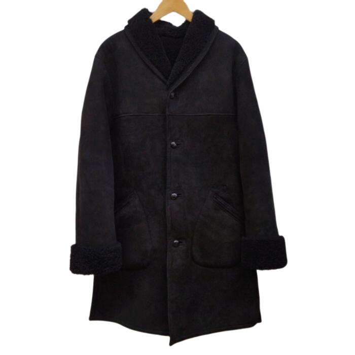 yzyÁzyYz GANGSTERVILLE MOX^[r THUG-MOUTON COAT [gR[g ubN XL