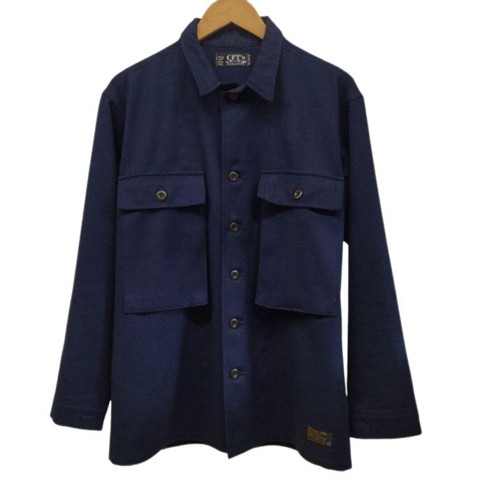 yzyÁzyYzCFT'S V[GteB[Y WOOL SERGE M-43 JACKET ~^[WPbg CFT-F0819W NAVY lCr[ M