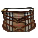 【併売】【中古】【レディース】BURBERRY バーバリー BRIDLE DUTTON HOBO ハウスチェック 2WAY バッグ