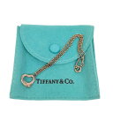 【併売】【中古】 【レディース】 TIFFANY&Co. ティファニー オープンハートブレスレット ハート SV925 シルバー