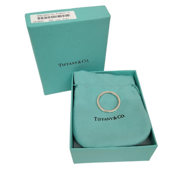 【併売】【中古】 【レディース】 TIFFANY&Co. ティファニー 727 Fifth Avenue New York シルバーリング AG925 シルバー